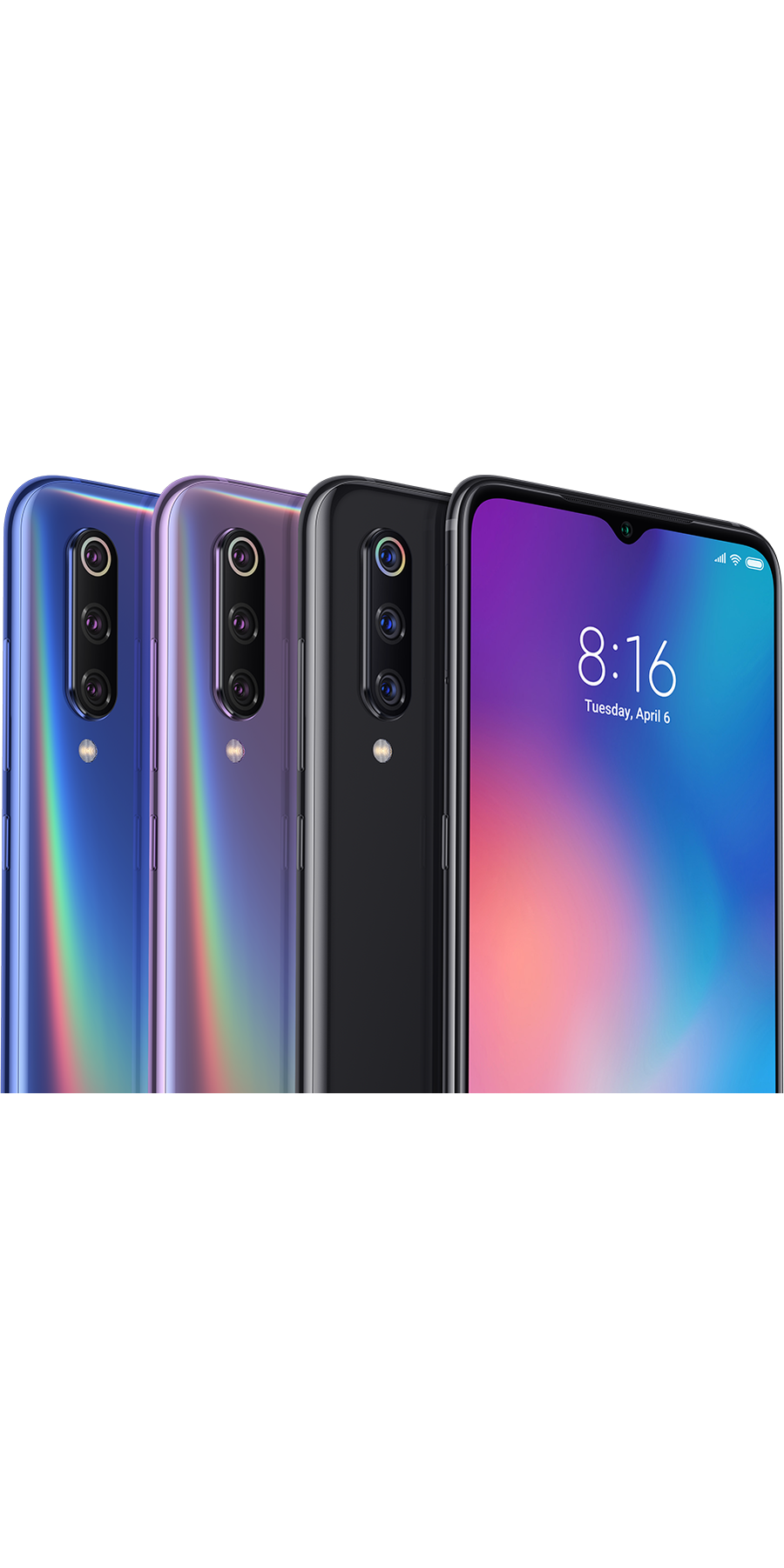 Xiaomi Mi 9 illustrative graphic