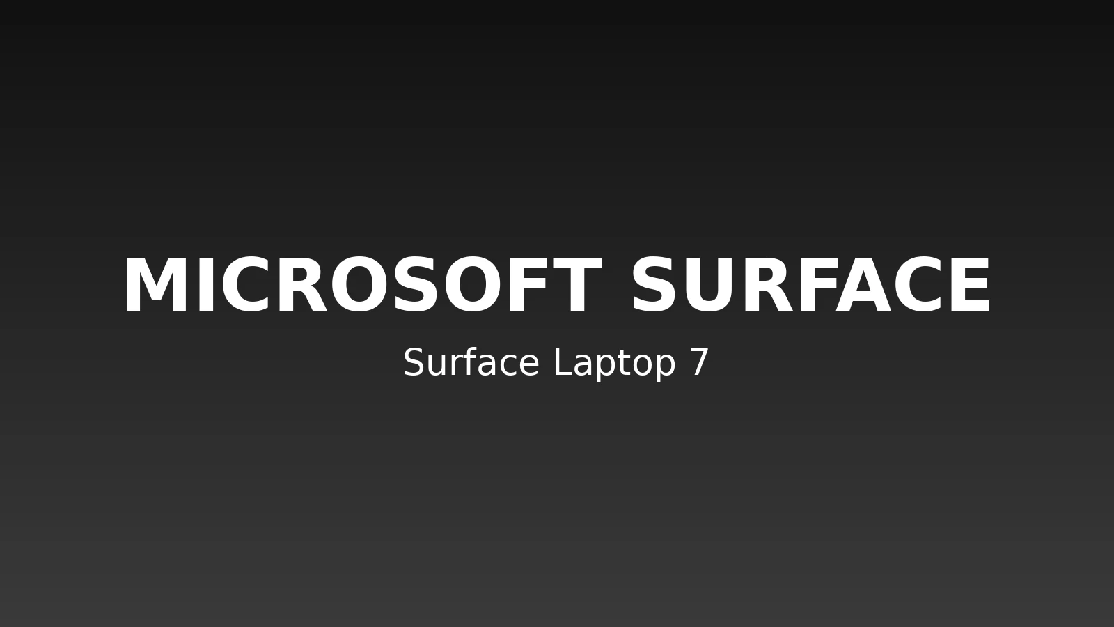 Surface Laptop 7 illustrative graphic