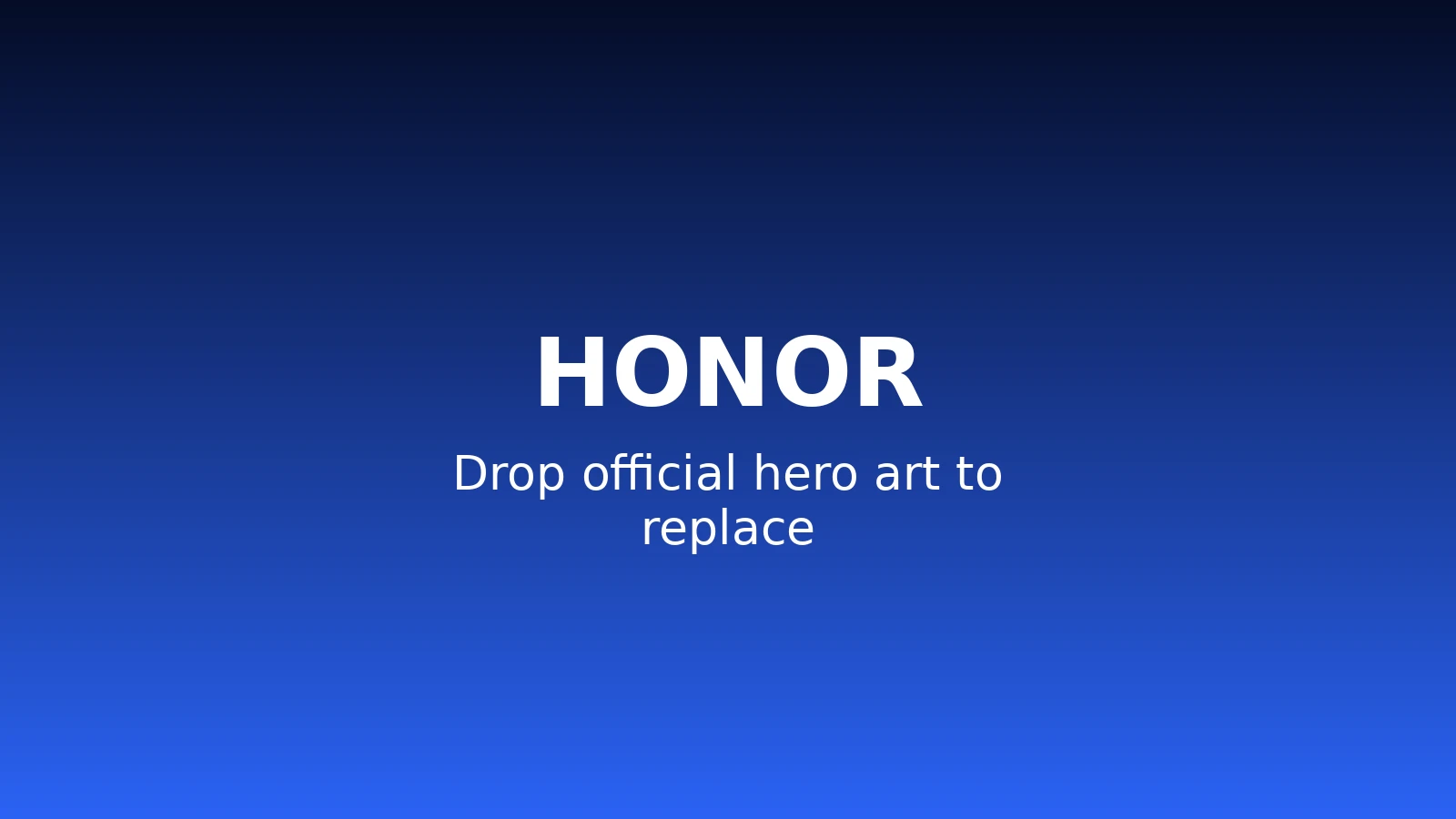 HONOR device lineup illustrative graphic