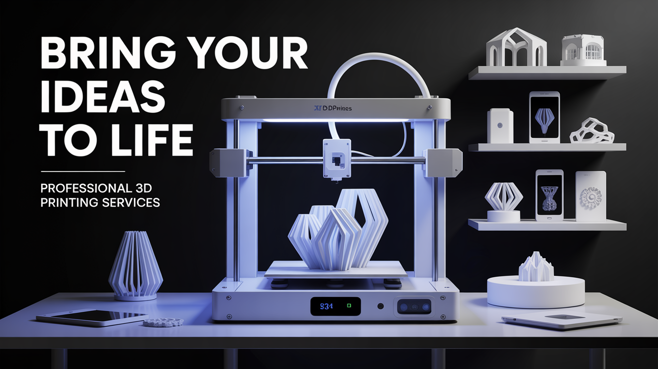 Freshly printed cosplay armor and props from our Bambu Lab fleet